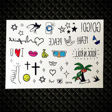 Load image into Gallery viewer, Jurassic Dinosaurs Tattoo Stickers Waterproof Water Transfer Tattoo Fake Flash Tattoo Kids Body Arm Cartoon Tatoo Children