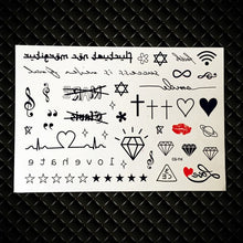 Load image into Gallery viewer, Jurassic Dinosaurs Tattoo Stickers Waterproof Water Transfer Tattoo Fake Flash Tattoo Kids Body Arm Cartoon Tatoo Children