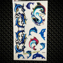 Load image into Gallery viewer, Jurassic Dinosaurs Tattoo Stickers Waterproof Water Transfer Tattoo Fake Flash Tattoo Kids Body Arm Cartoon Tatoo Children