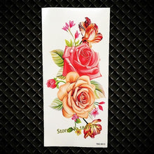 Load image into Gallery viewer, Jurassic Dinosaurs Tattoo Stickers Waterproof Water Transfer Tattoo Fake Flash Tattoo Kids Body Arm Cartoon Tatoo Children